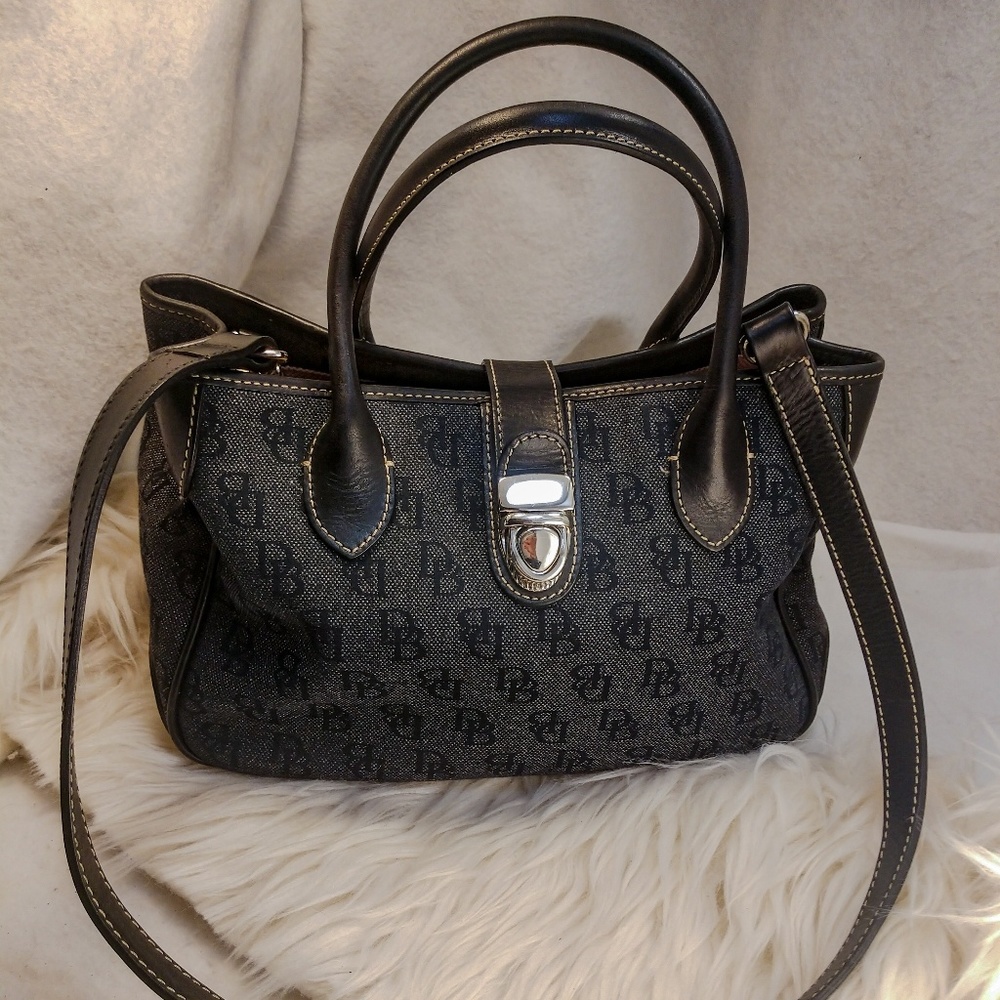 Borsa Dooney & Bourke - Pelle Grani Di Caffè, Coulisse, Tracolla, Elefante
